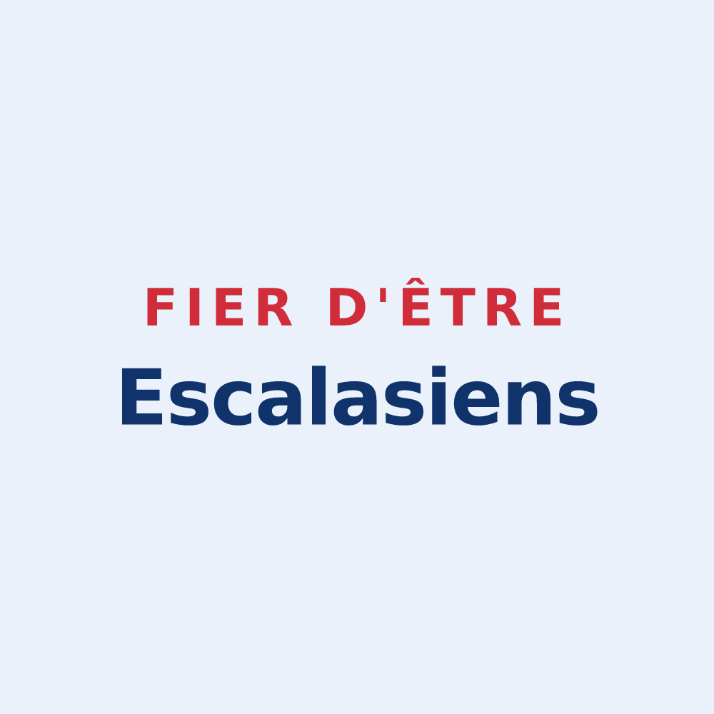 Sticker « Fier d'être Escalasiens » — design pour Escala