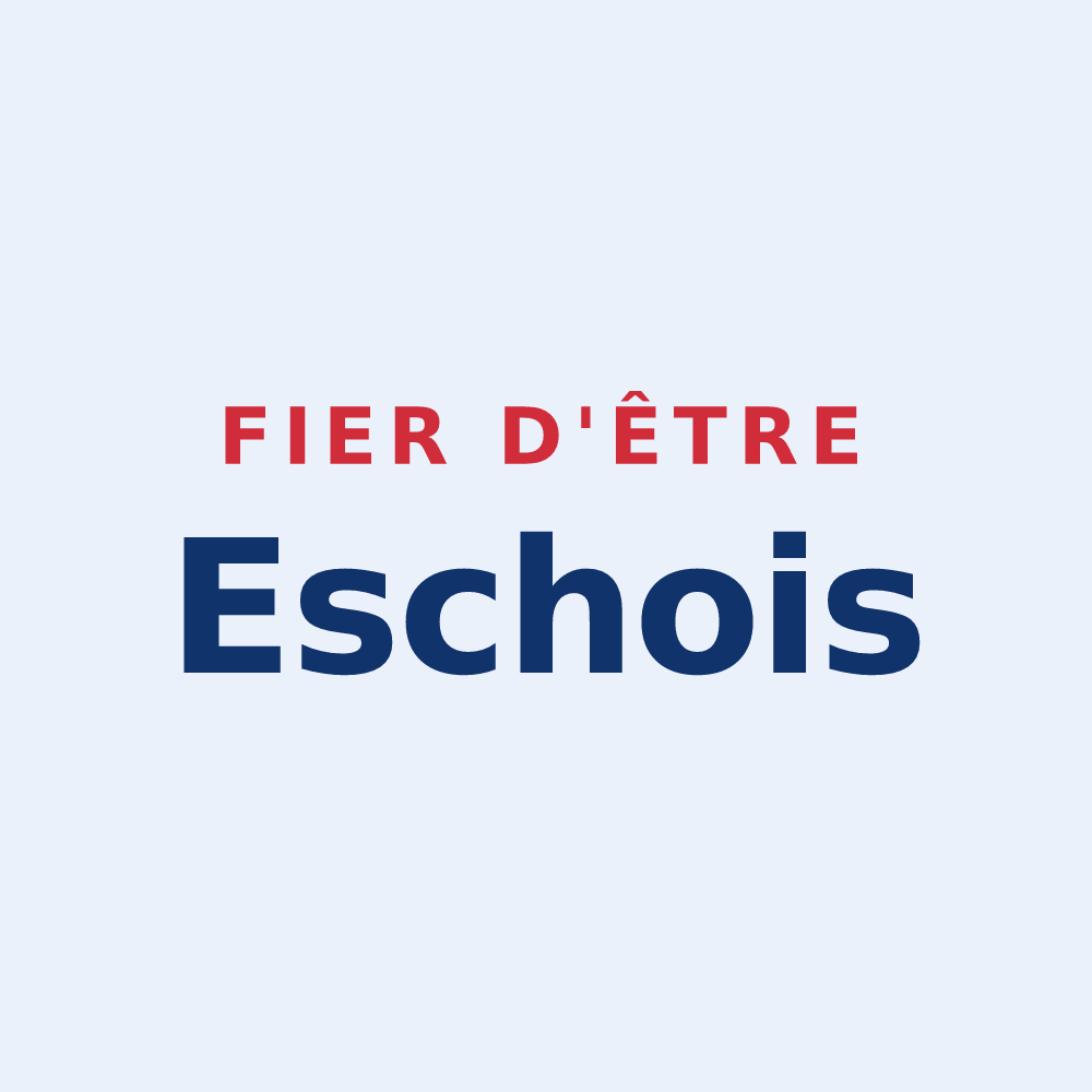 Sticker « Fier d'être Eschois » — design pour Esches