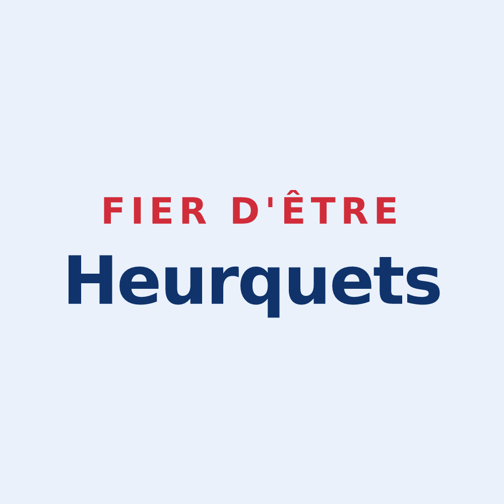 Sticker « Fier d'être Heurquets » — design pour Escombres-et-le-Chesnois