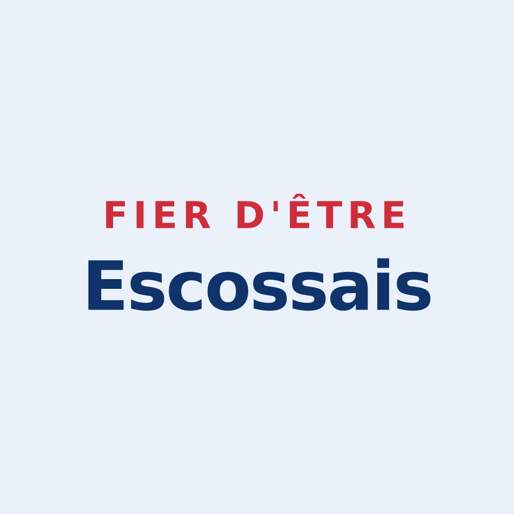 Sticker « Fier d'être Escossais » — design pour Escosse
