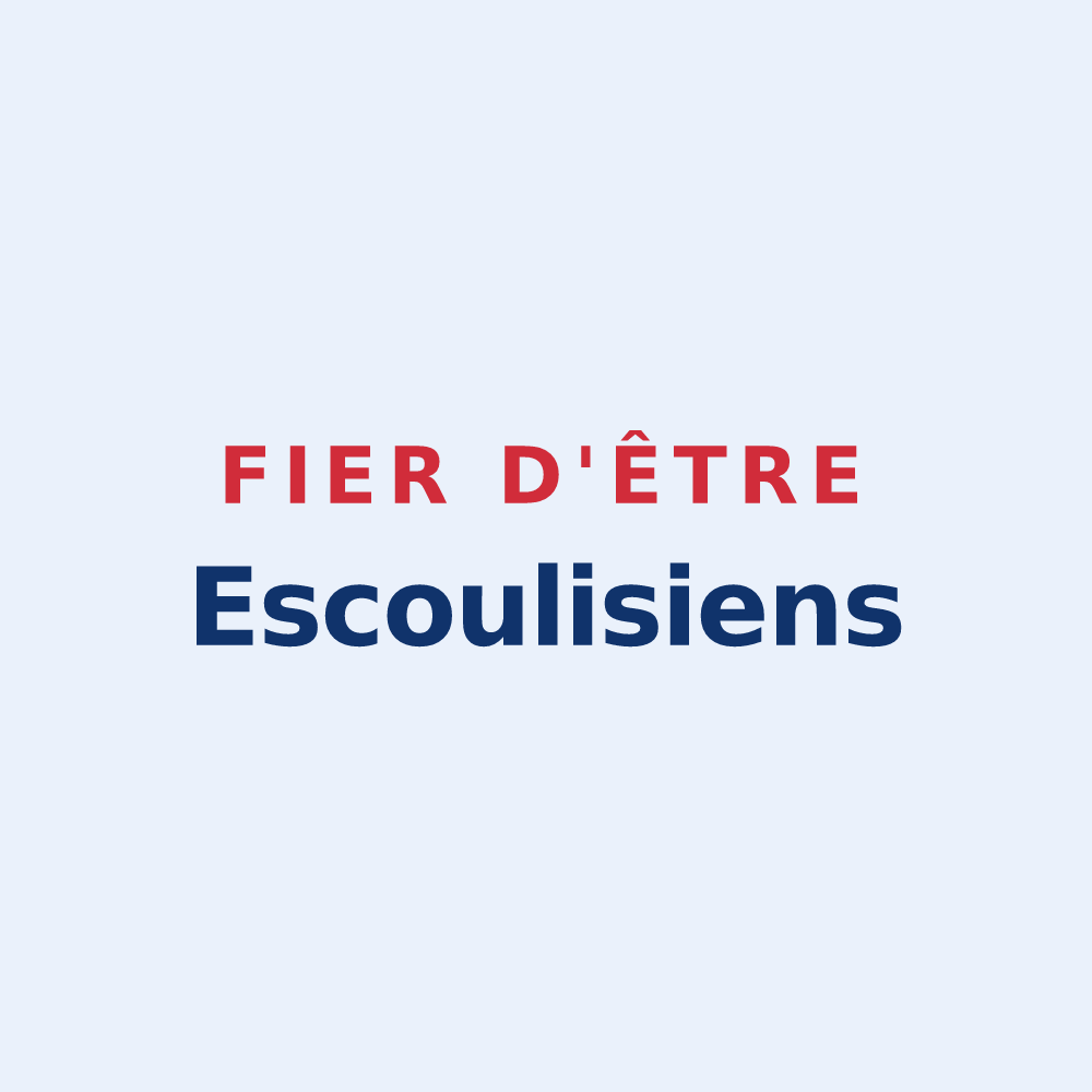 Sticker « Fier d'être Escoulisiens » — design pour Escoulis