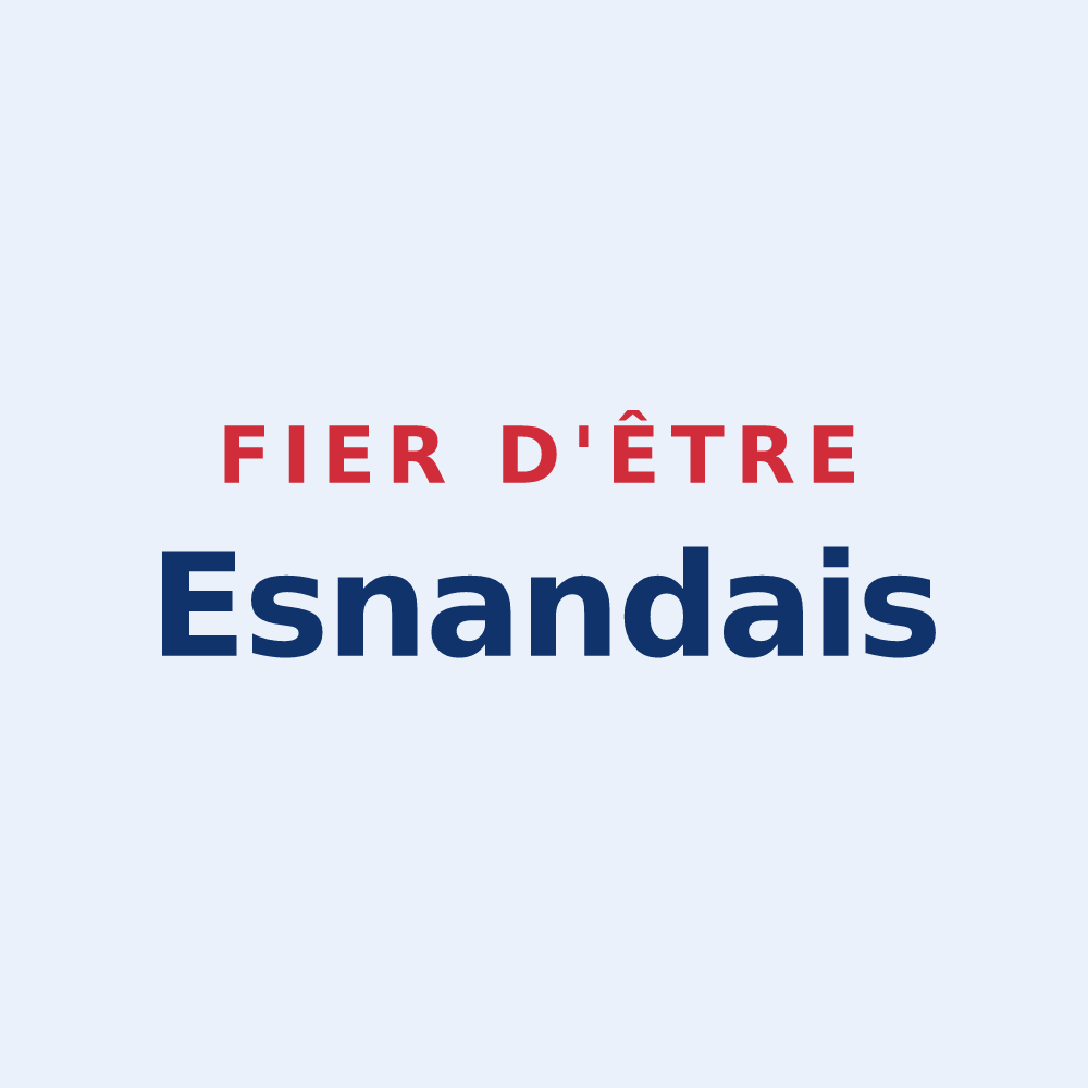 Sticker « Fier d'être Esnandais » — design pour Esnandes