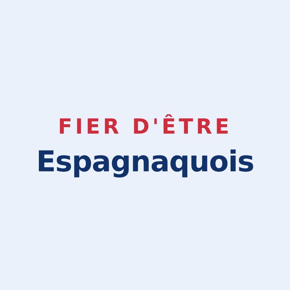 Sticker « Fier d'être Espagnaquois » — design pour Espagnac-Sainte-Eulalie