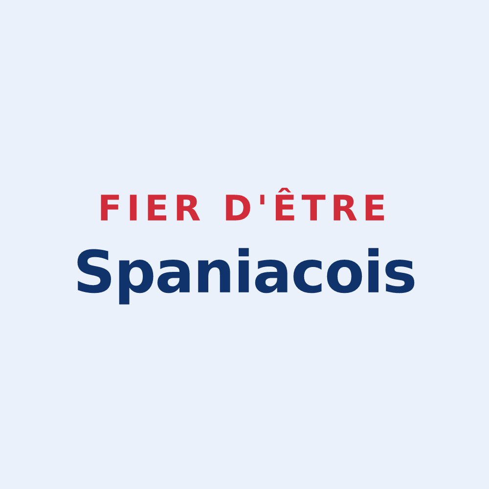 Sticker « Fier d'être Spaniacois » — design pour Espagnac