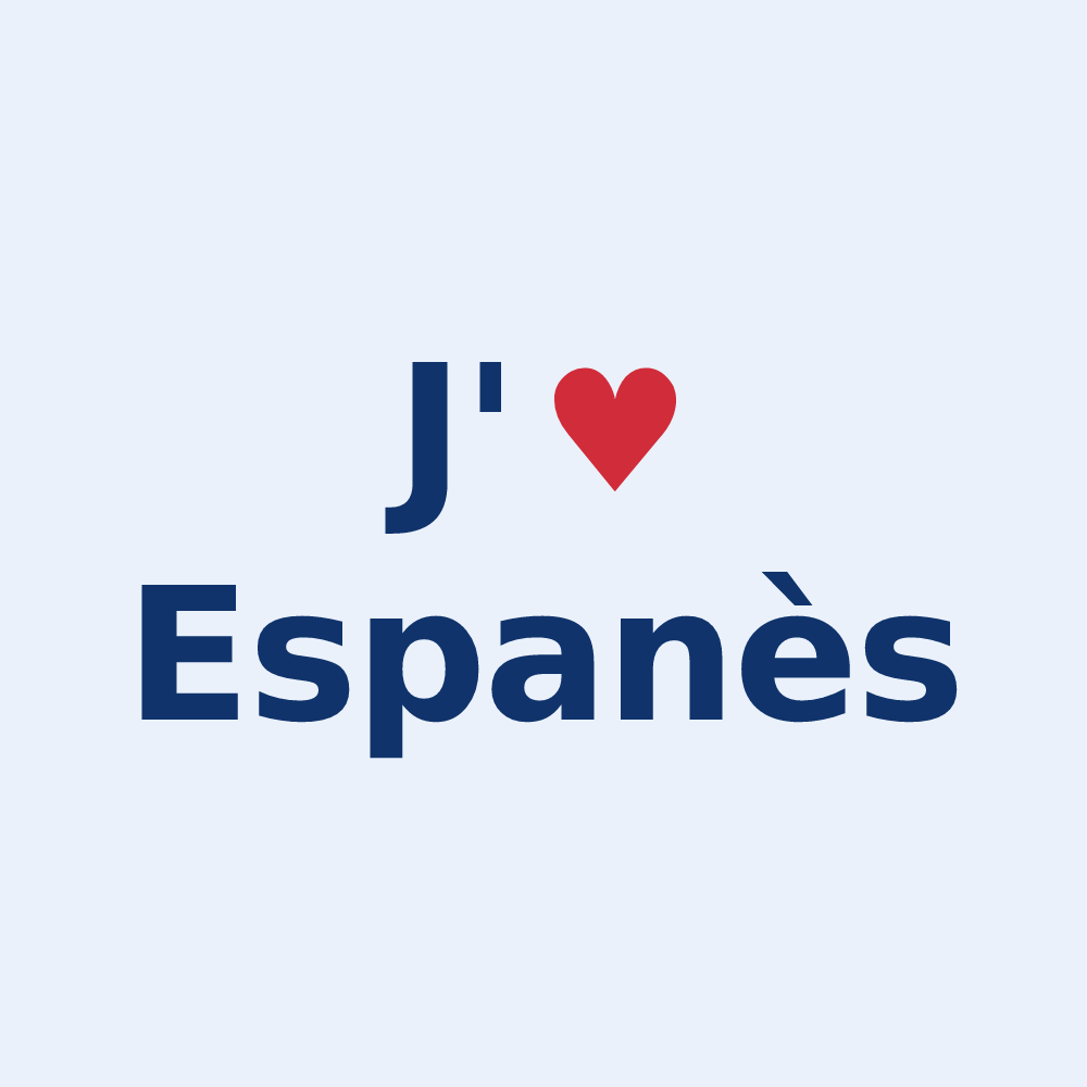 Sticker personnalisé Espanès — design J'aime Espanès