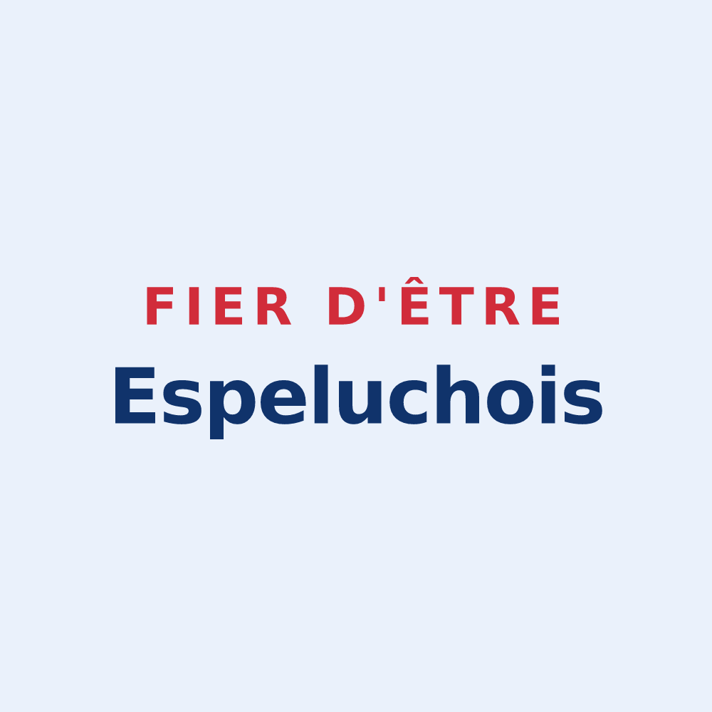 Sticker « Fier d'être Espeluchois » — design pour Espeluche