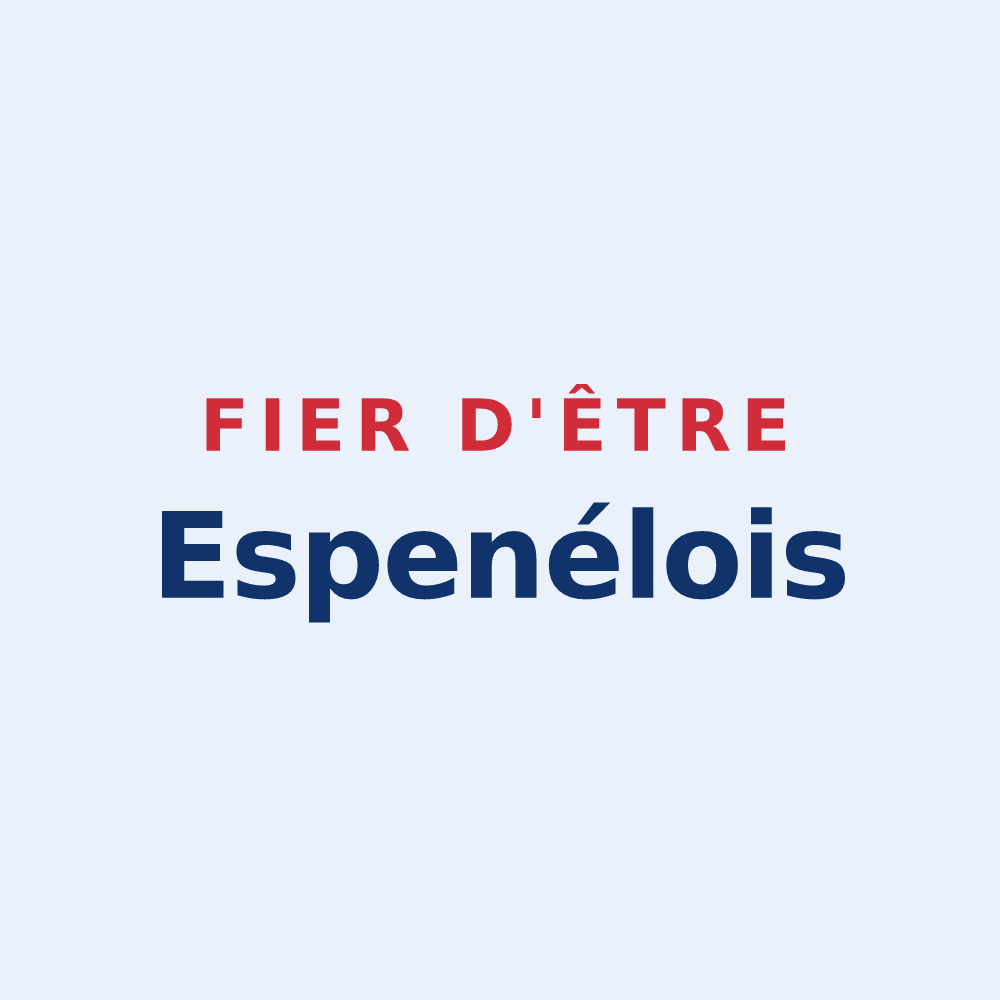 Sticker « Fier d'être Espenélois » — design pour Espenel