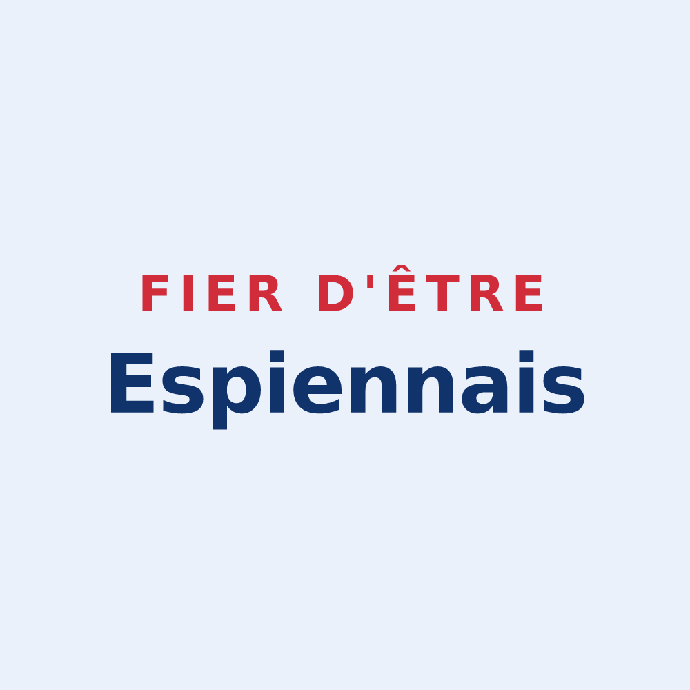 Sticker « Fier d'être Espiennais » — design pour Espiens