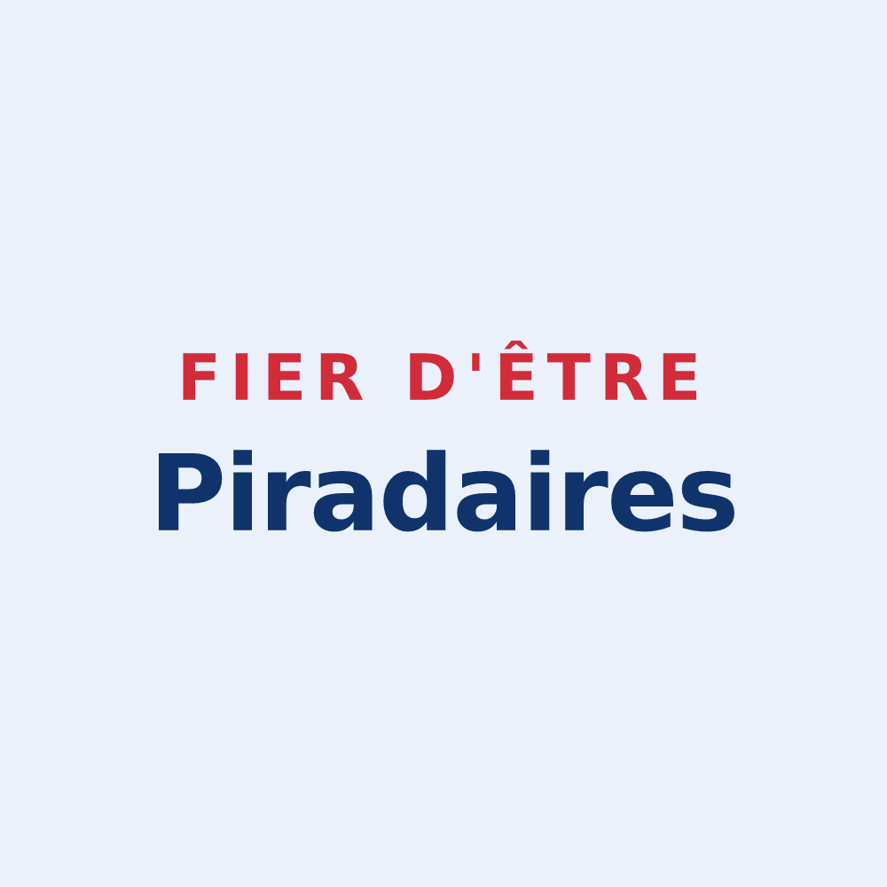 Sticker « Fier d'être Piradaires » — design pour Espirat