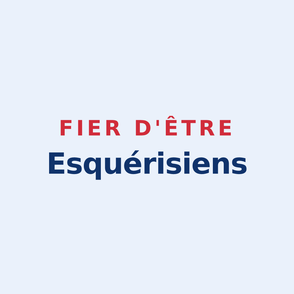 Sticker « Fier d'être Esquérisiens » — design pour Esquéhéries