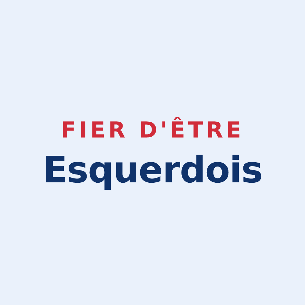 Sticker « Fier d'être Esquerdois » — design pour Esquerdes
