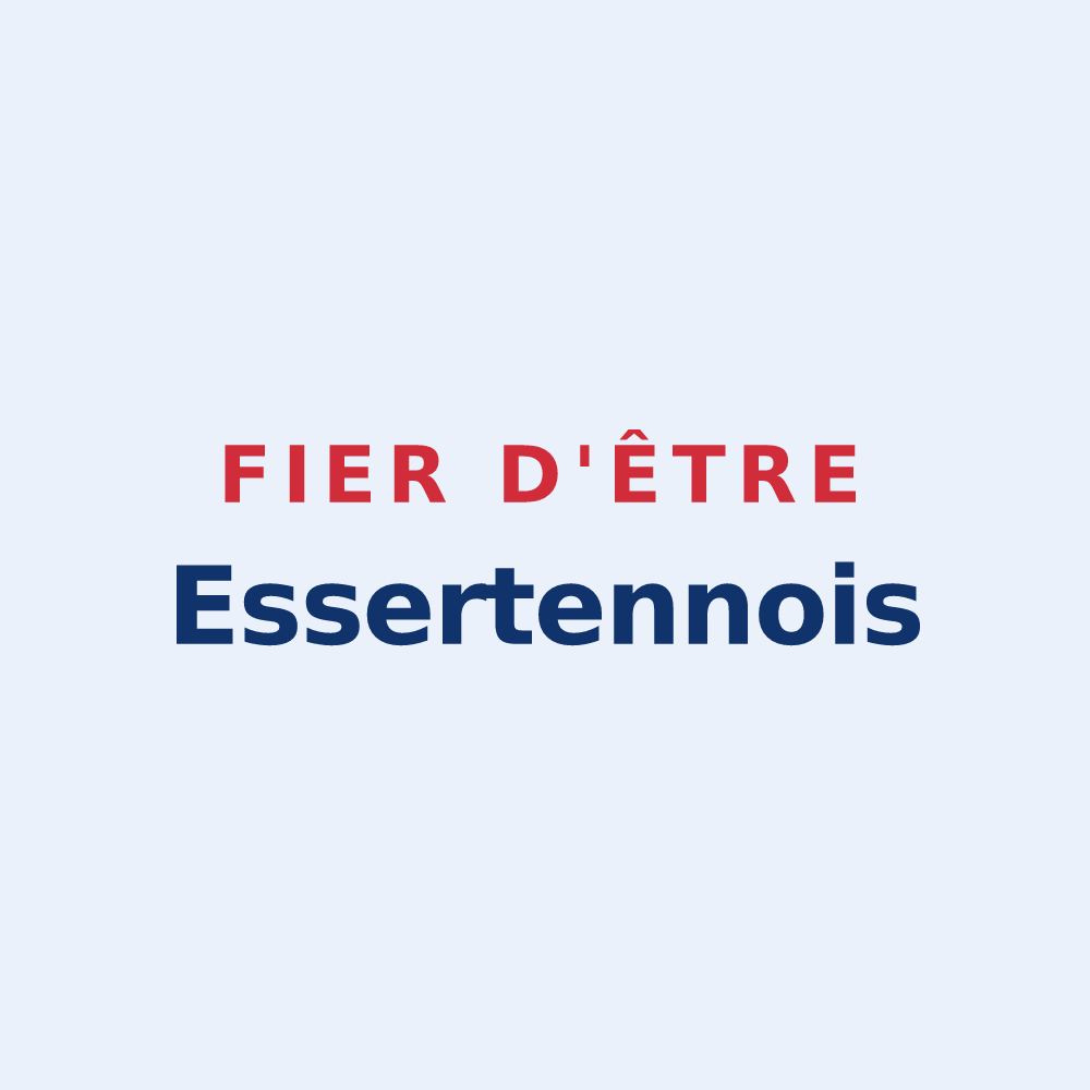 Sticker « Fier d'être Essertennois » — design pour Essertenne