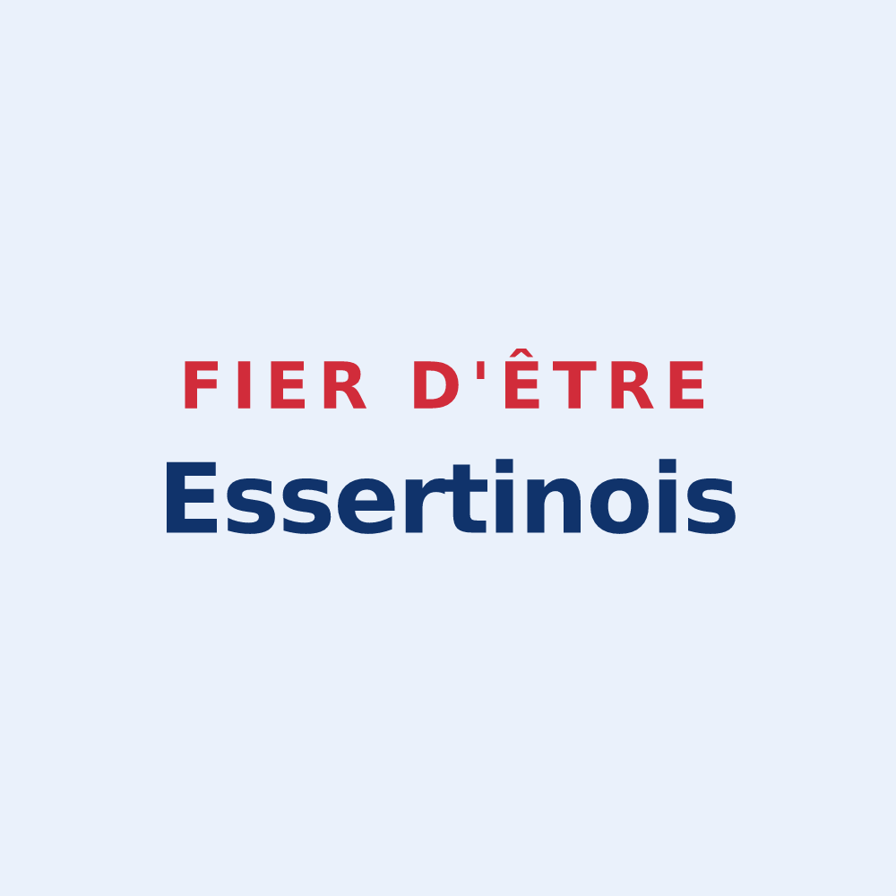 Sticker « Fier d'être Essertinois » — design pour Essertines-en-Donzy
