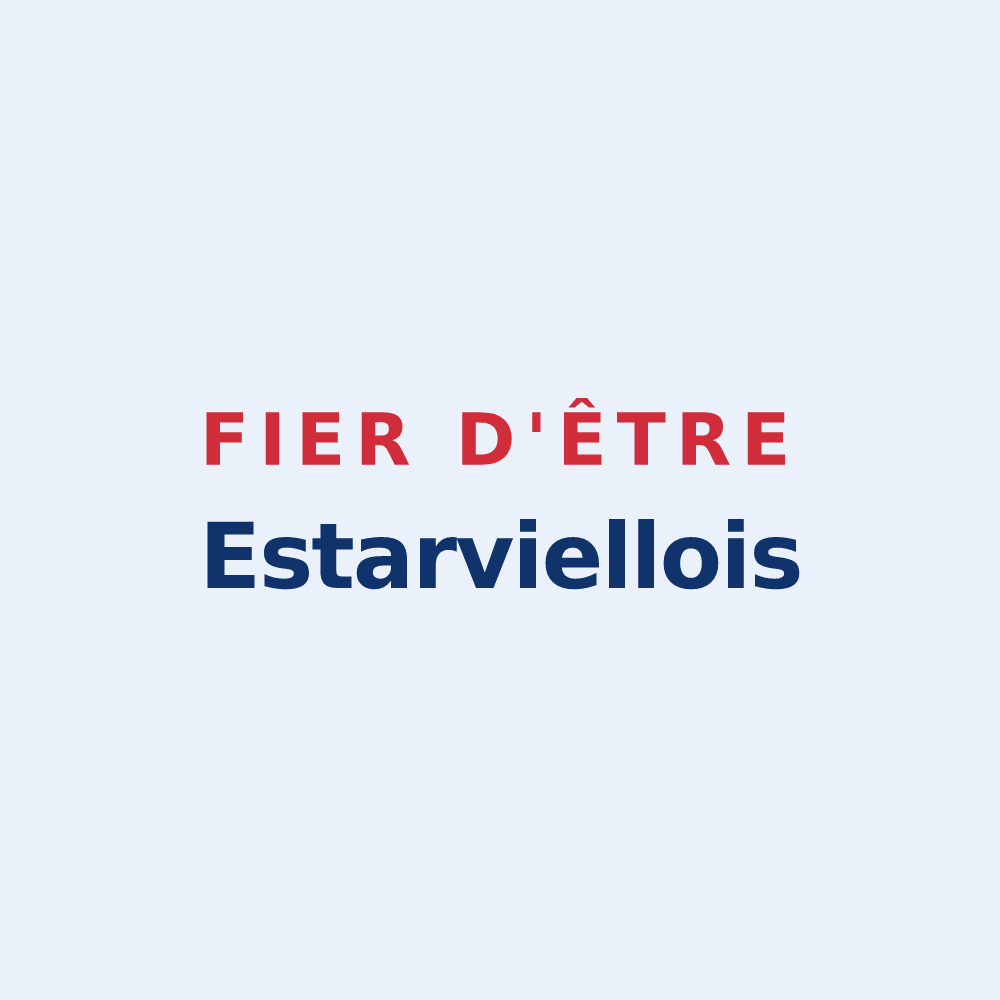 Sticker « Fier d'être Estarviellois » — design pour Estarvielle