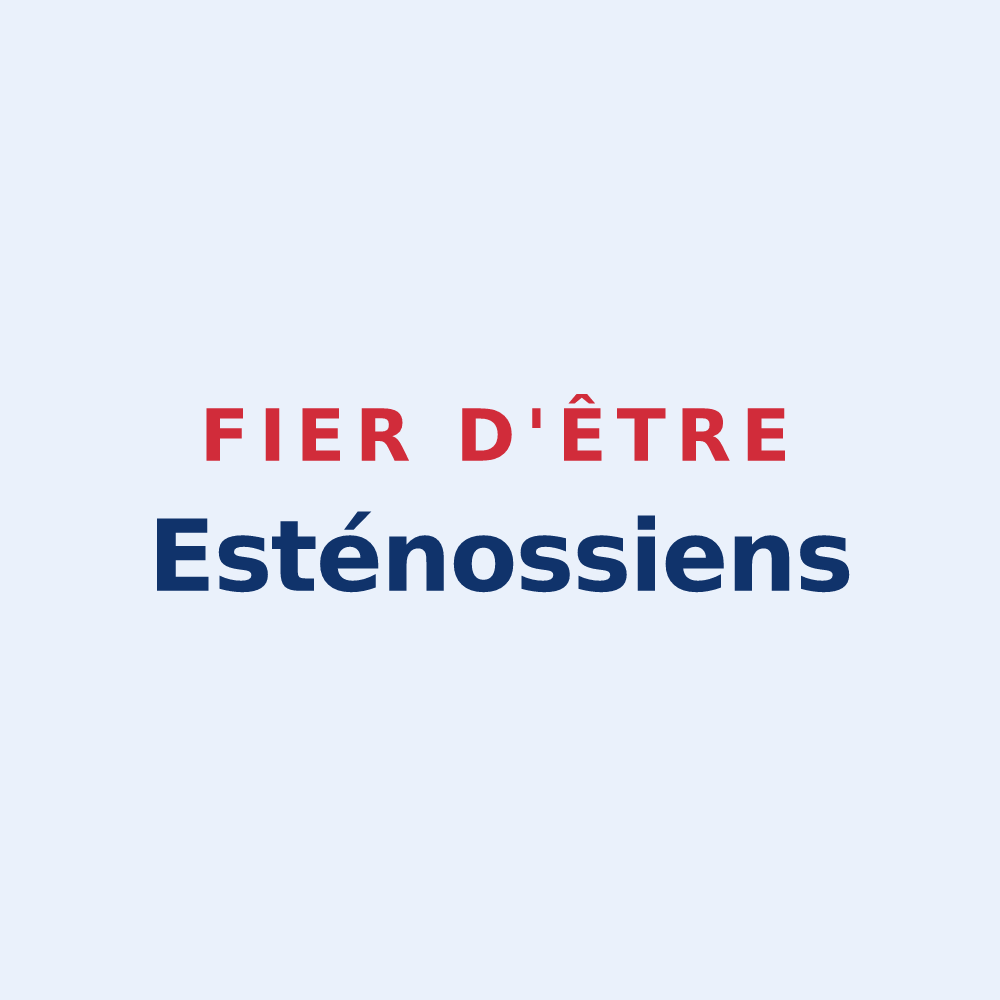 Sticker « Fier d'être Esténossiens » — design pour Esténos