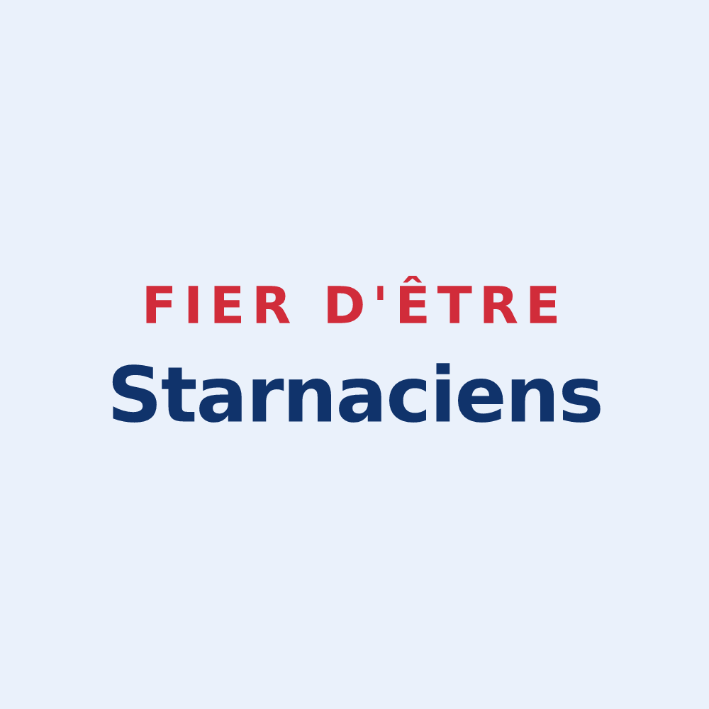 Sticker « Fier d'être Starnaciens » — design pour Esternay