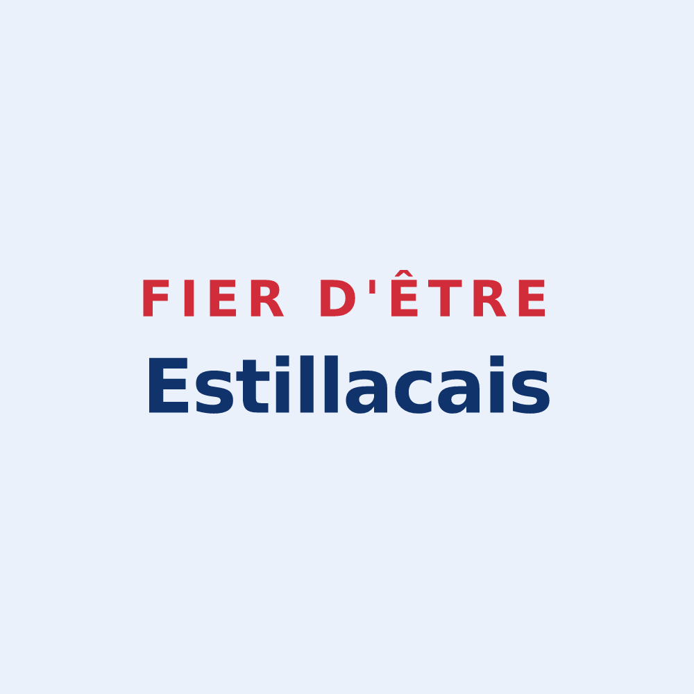 Sticker « Fier d'être Estillacais » — design pour Estillac