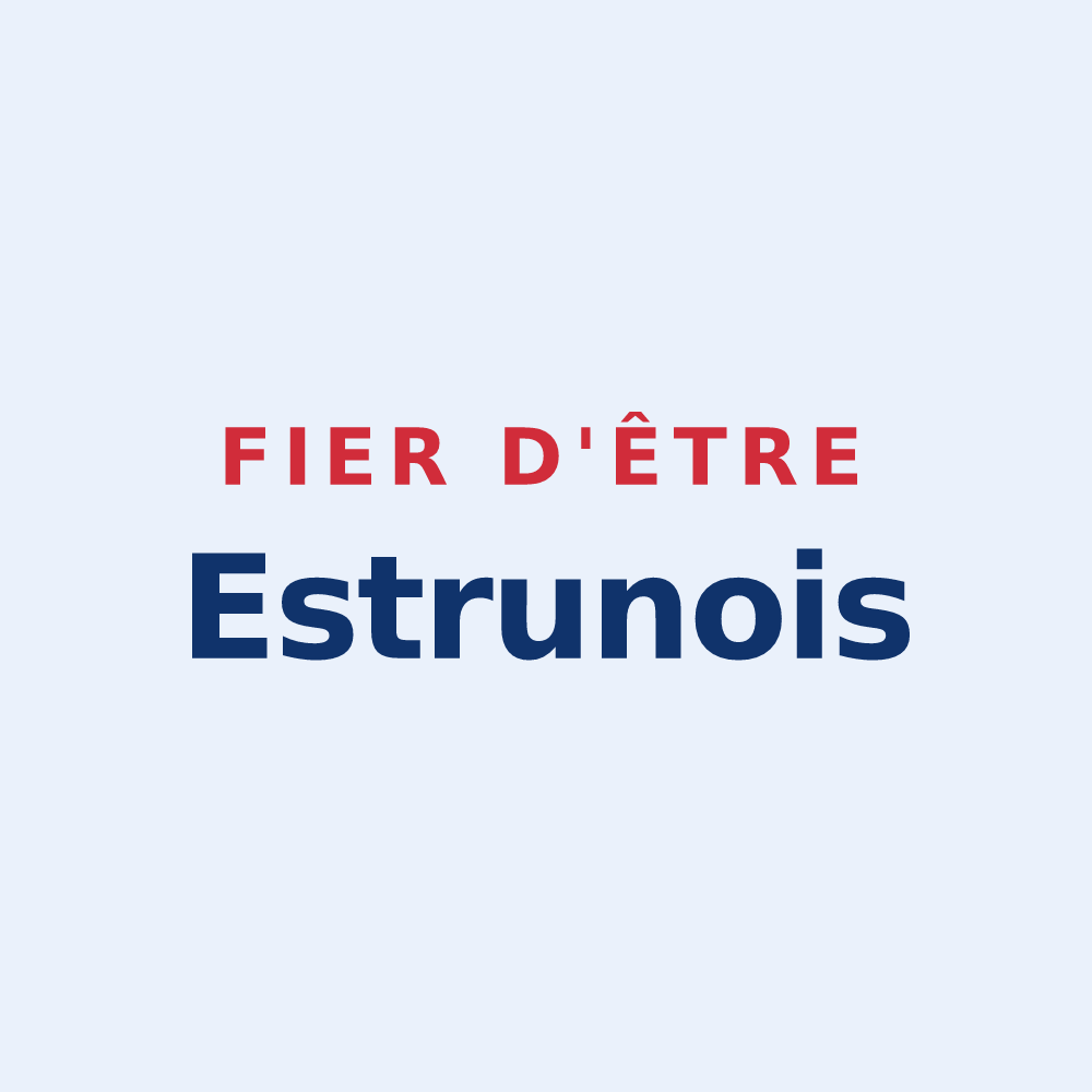 Sticker « Fier d'être Estrunois » — design pour Estrun