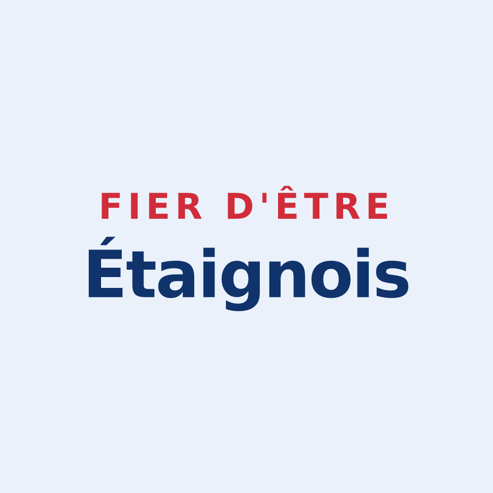 Sticker « Fier d'être Étaignois » — design pour Étaing
