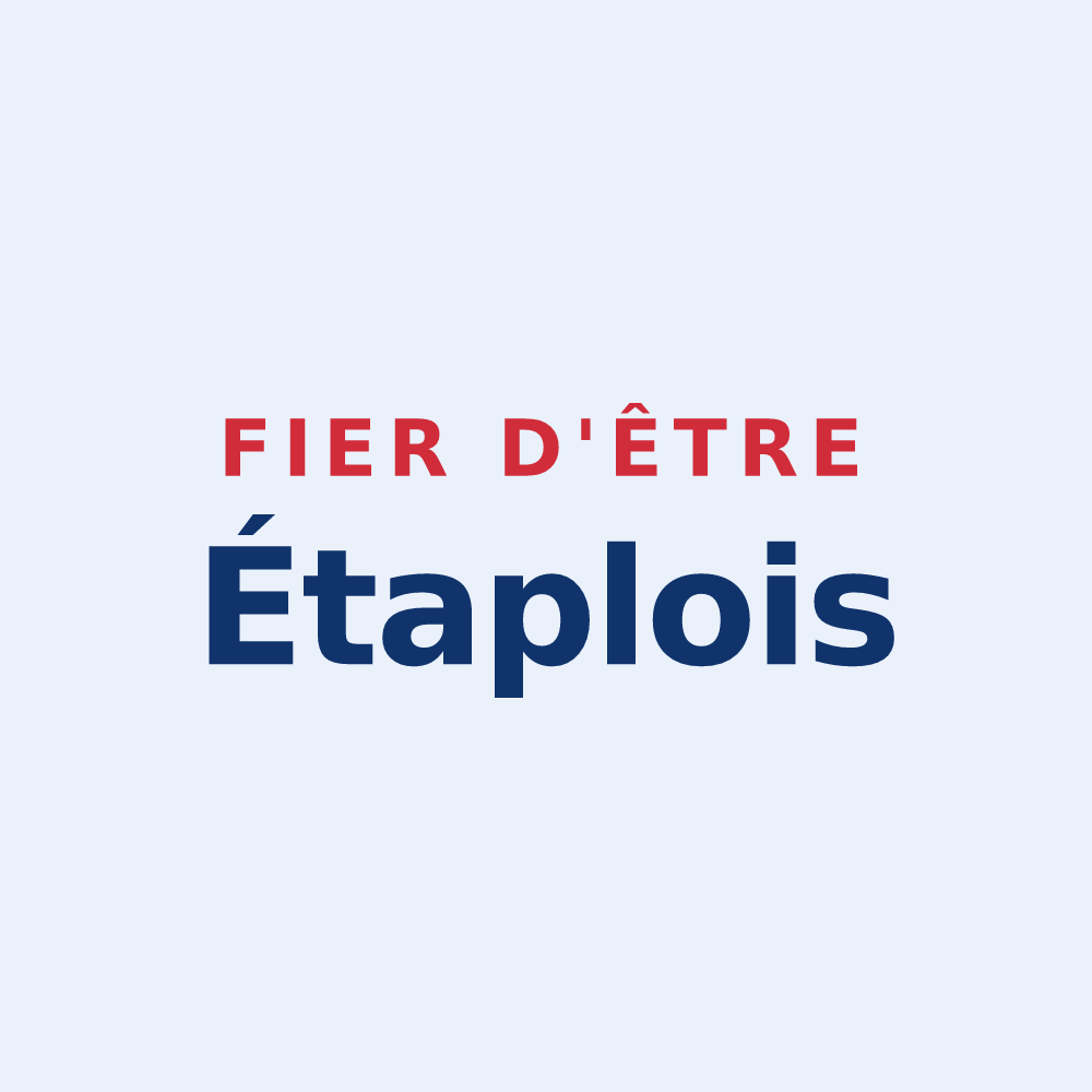 Sticker « Fier d'être Étaplois » — design pour Étaples