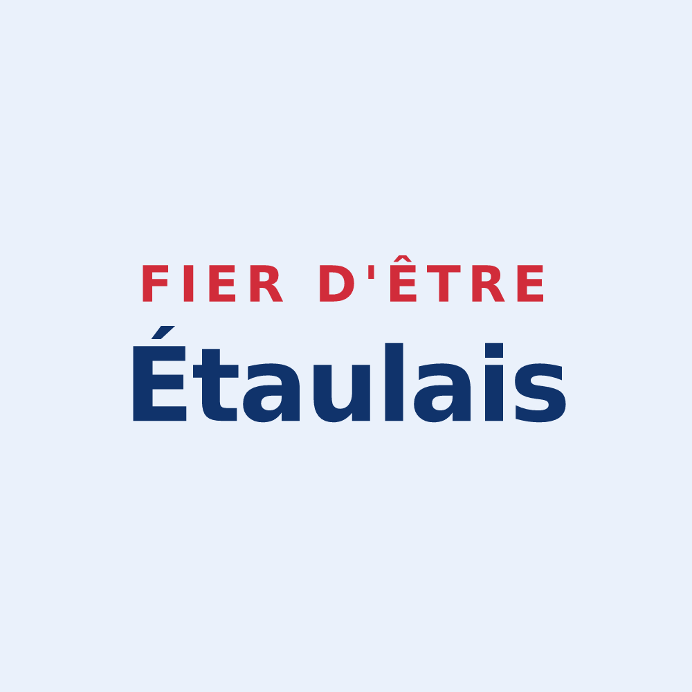 Sticker « Fier d'être Étaulais » — design pour Étaules
