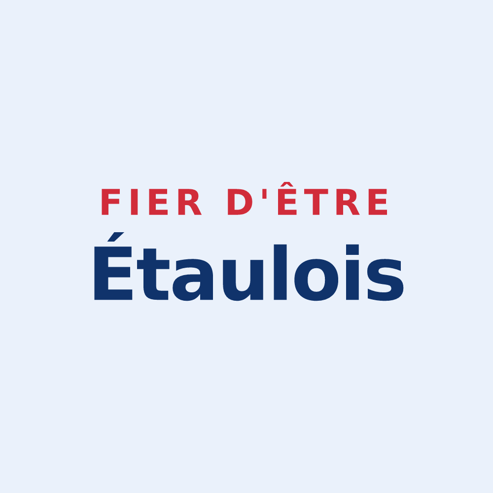 Sticker « Fier d'être Étaulois » — design pour Étauliers