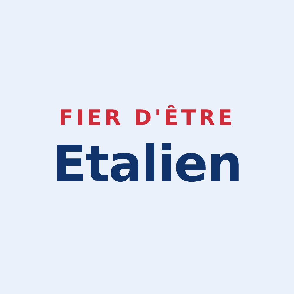 Sticker « Fier d'être Etalien » — design pour Eteaux