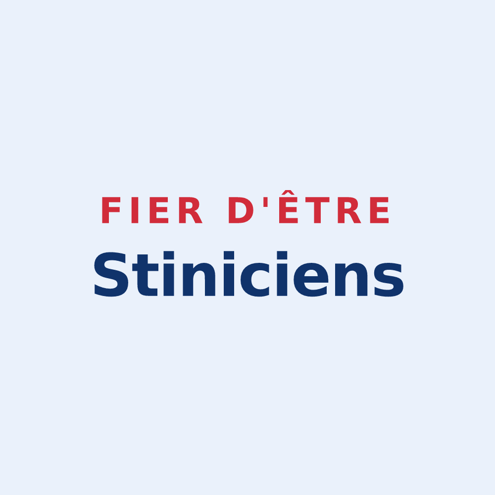 Sticker « Fier d'être Stiniciens » — design pour Étigny