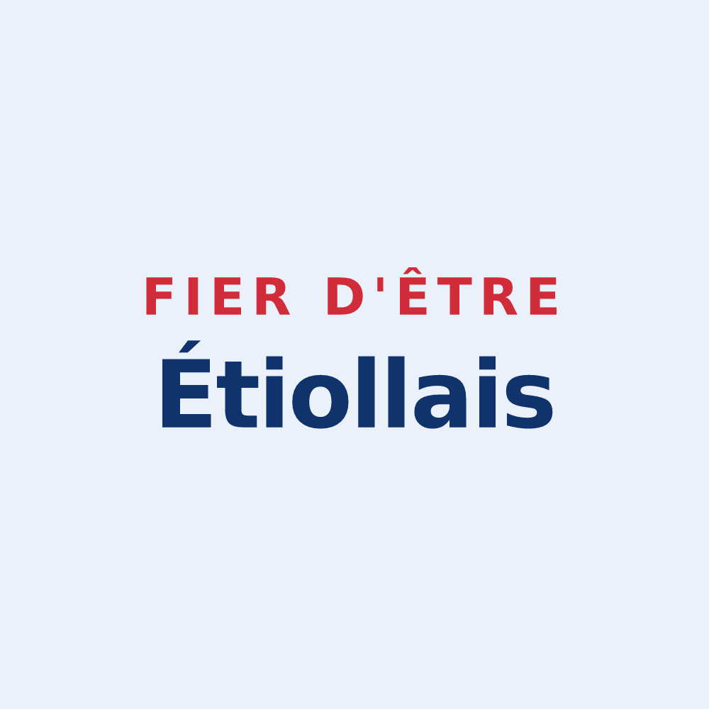 Sticker « Fier d'être Étiollais » — design pour Étiolles