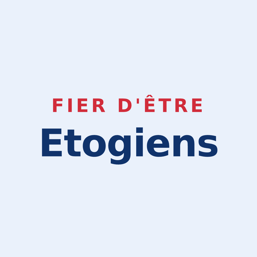 Sticker « Fier d'être Etogiens » — design pour Étoges