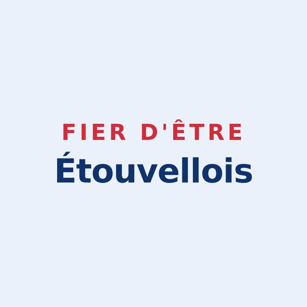 Sticker « Fier d'être Étouvellois » — design pour Étouvelles