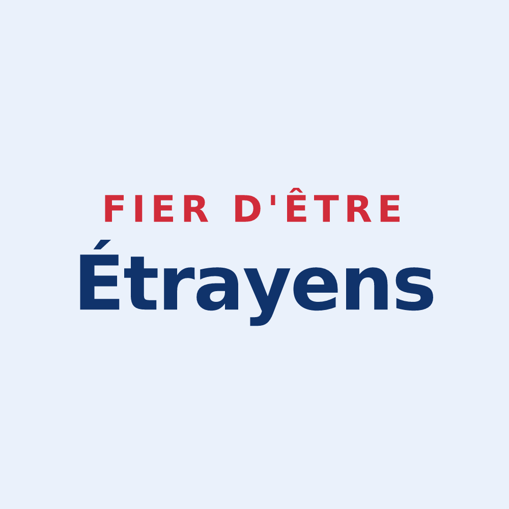 Sticker « Fier d'être Étrayens » — design pour Étraye