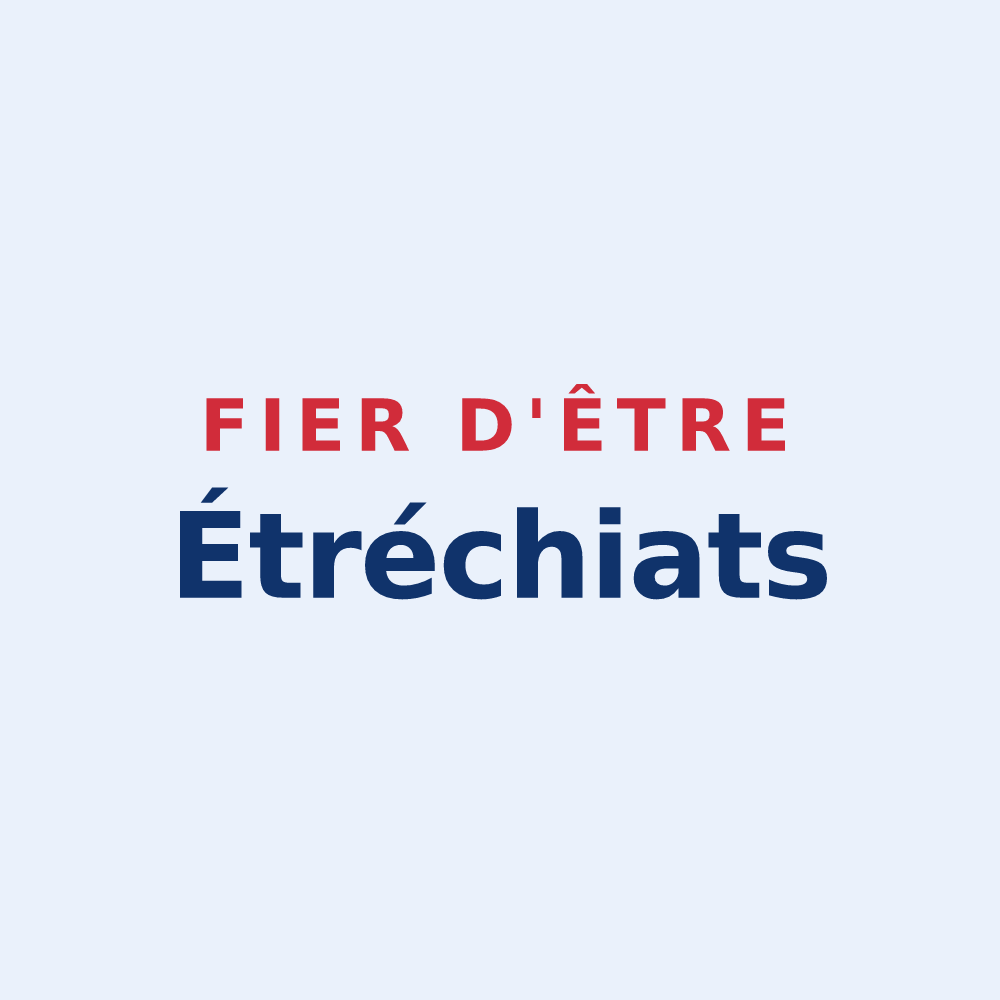 Sticker « Fier d'être Étréchiats » — design pour Étréchy