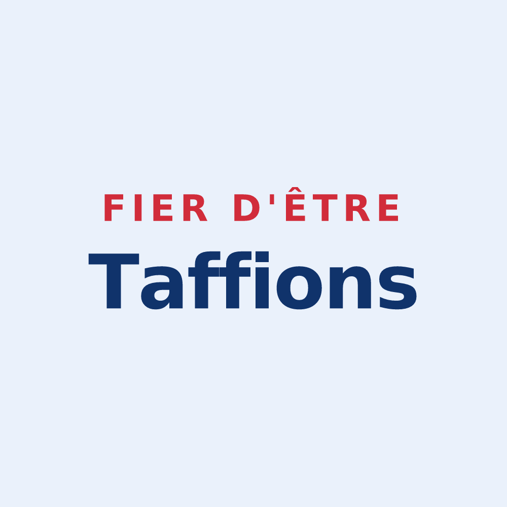 Sticker « Fier d'être Taffions » — design pour Étueffont