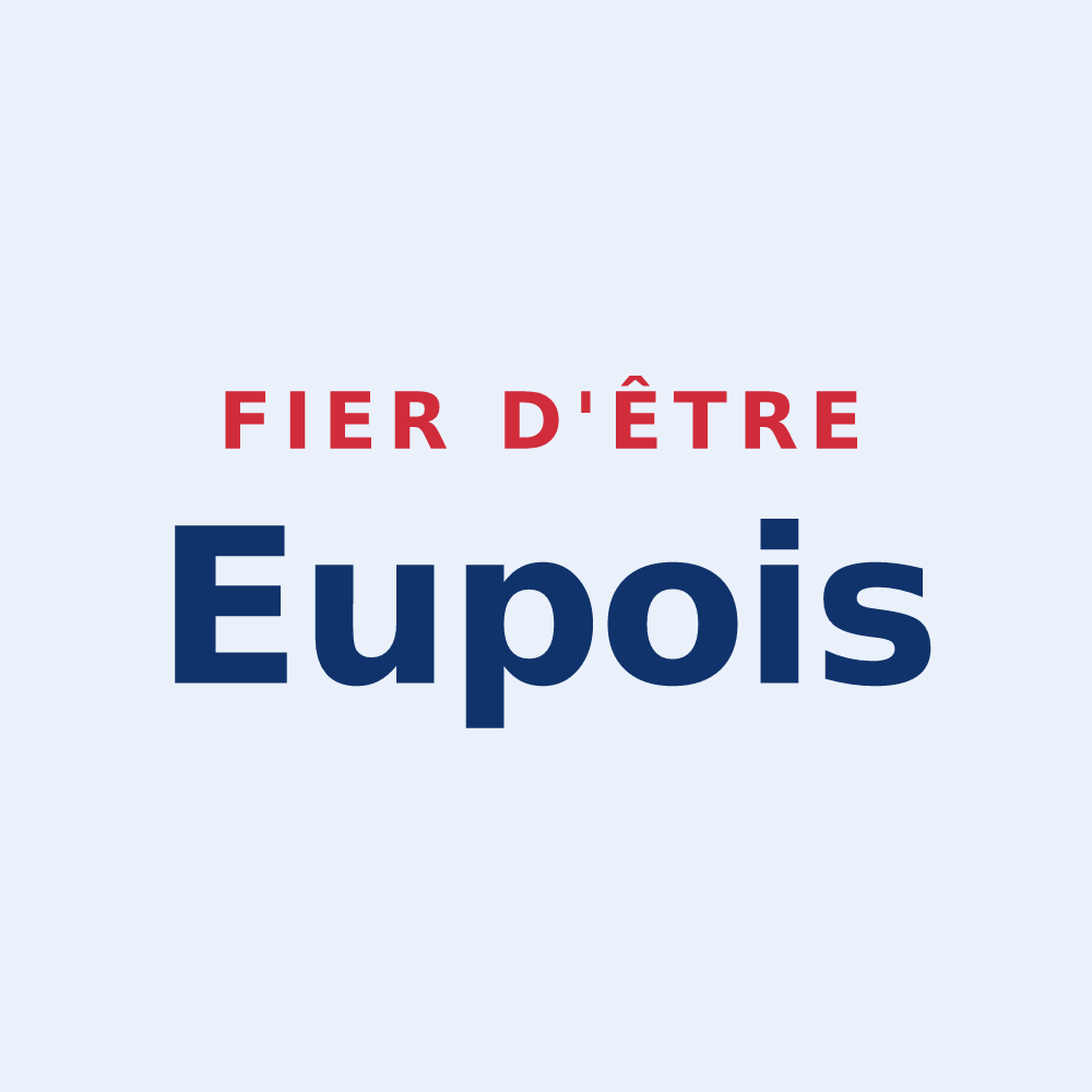 Sticker « Fier d'être Eupois » — design pour Eup