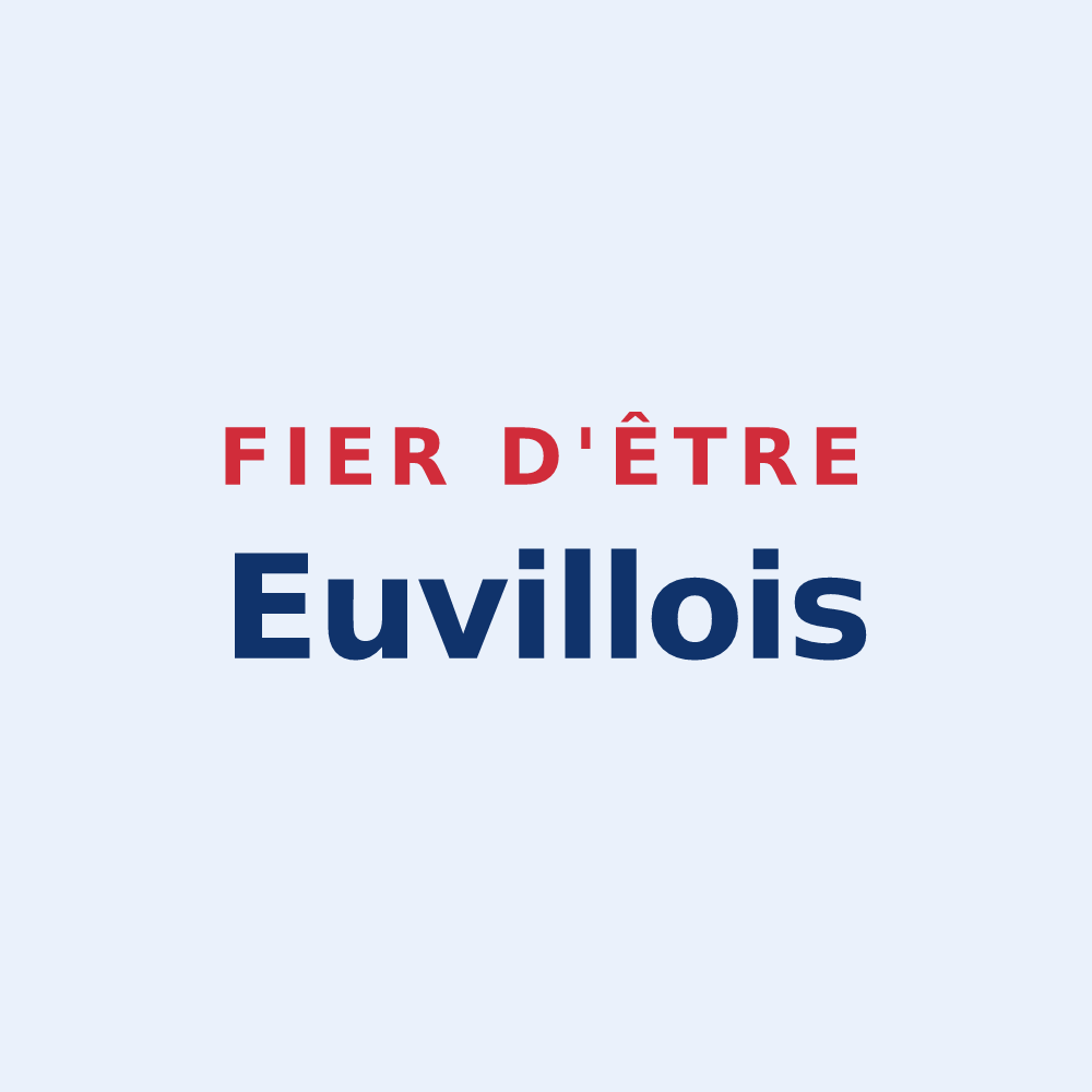 Sticker « Fier d'être Euvillois » — design pour Euville