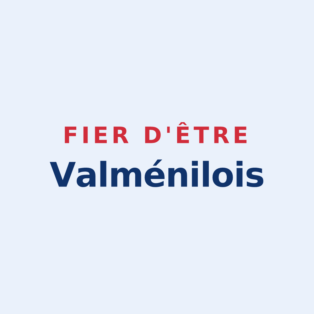 Sticker « Fier d'être Valménilois » — design pour Évaux-et-Ménil