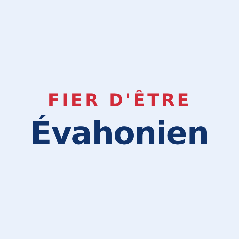 Sticker « Fier d'être Évahonien » — design pour Évaux-les-Bains