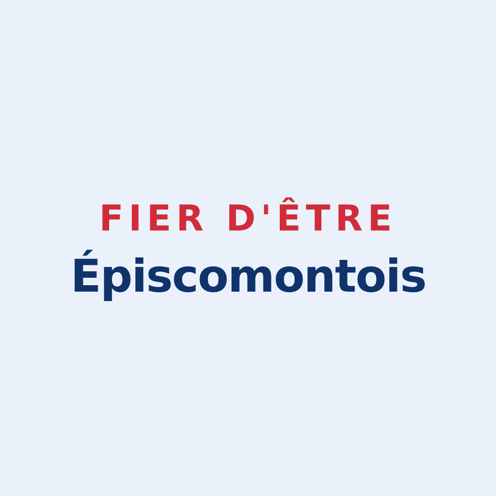 Sticker « Fier d'être Épiscomontois » — design pour Évecquemont