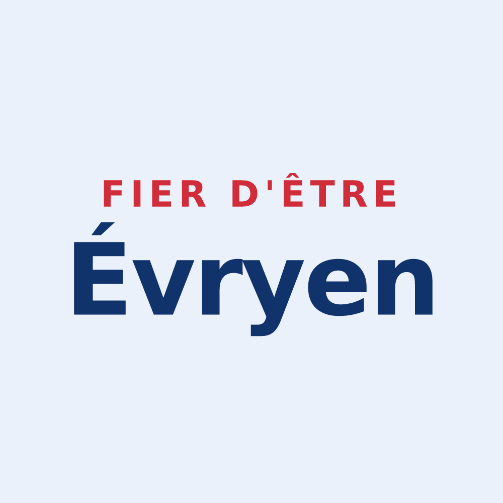Sticker « Fier d'être Évryen » — design pour Évry-Courcouronnes