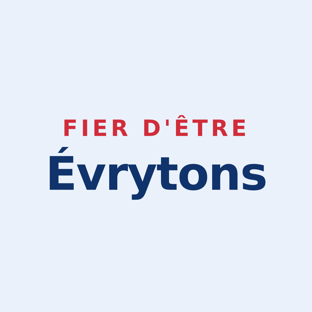 Sticker « Fier d'être Évrytons » — design pour Évry