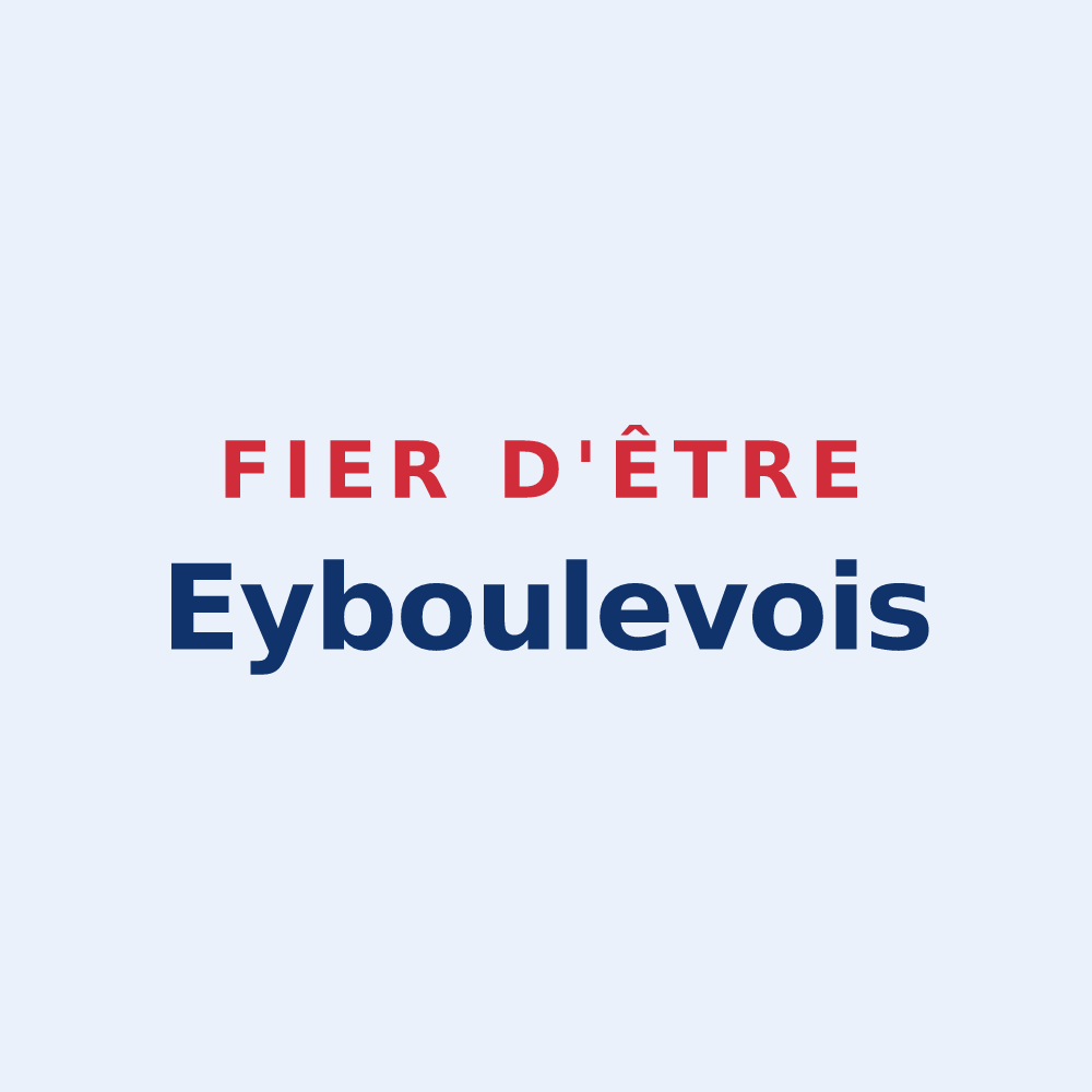 Sticker « Fier d'être Eyboulevois » — design pour Eybouleuf