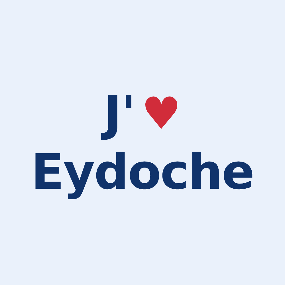 Sticker personnalisé Eydoche — design J'aime Eydoche