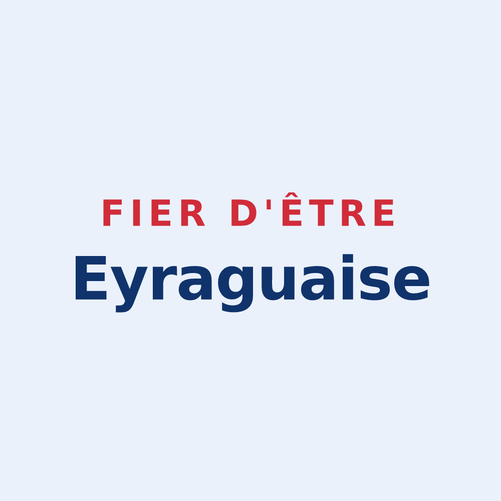 Sticker « Fier d'être Eyraguaise » — design pour Eyragues