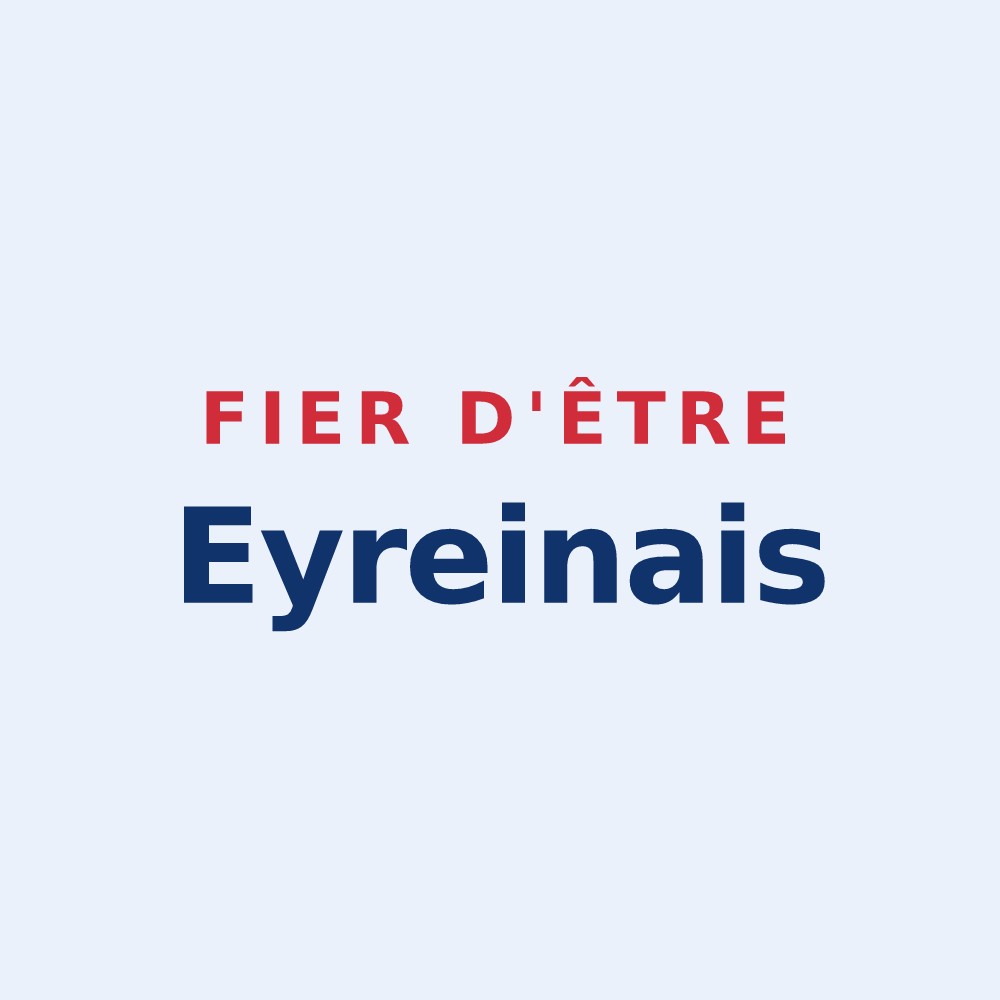 Sticker « Fier d'être Eyreinais » — design pour Eyrein