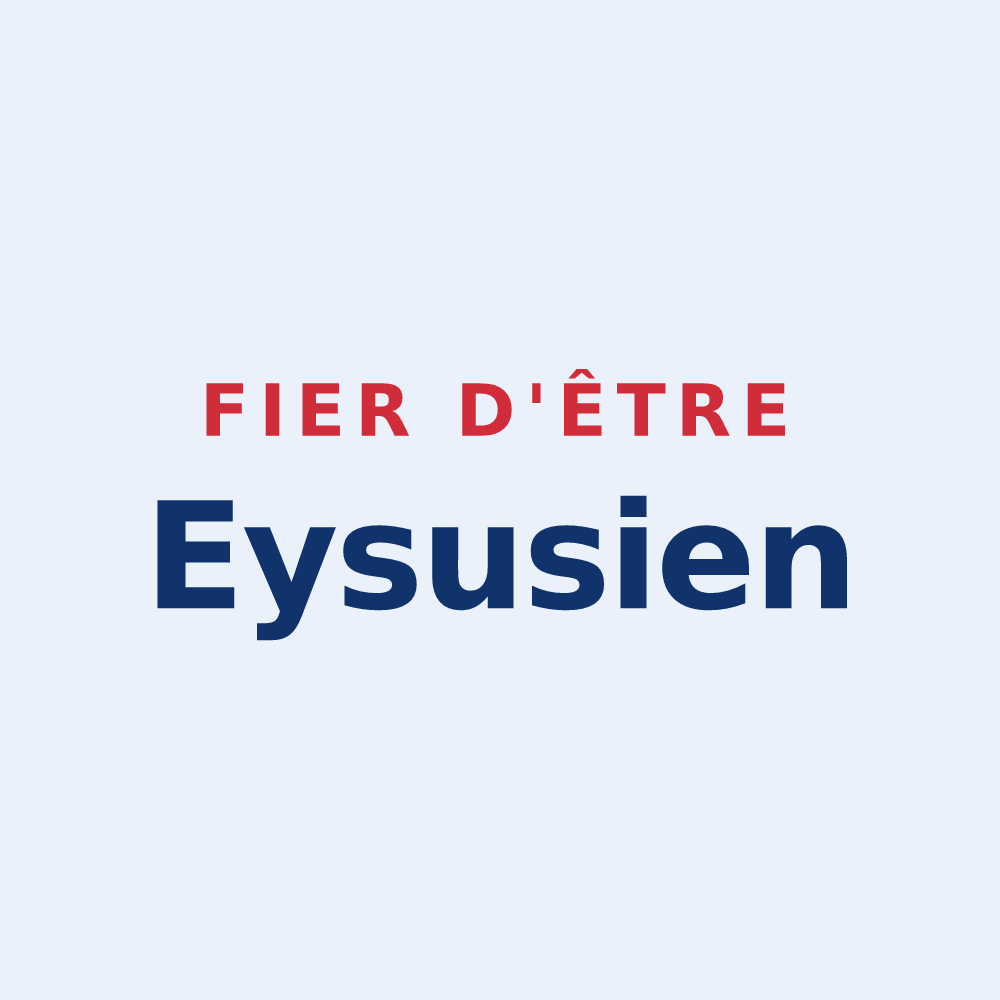 Sticker « Fier d'être Eysusien » — design pour Eysus