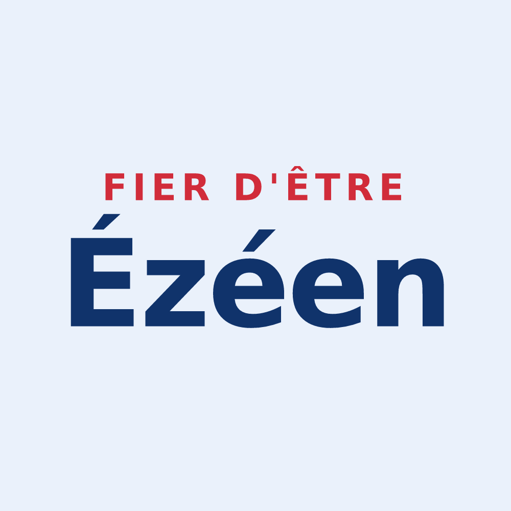 Sticker « Fier d'être Ézéen » — design pour Ézy-sur-Eure