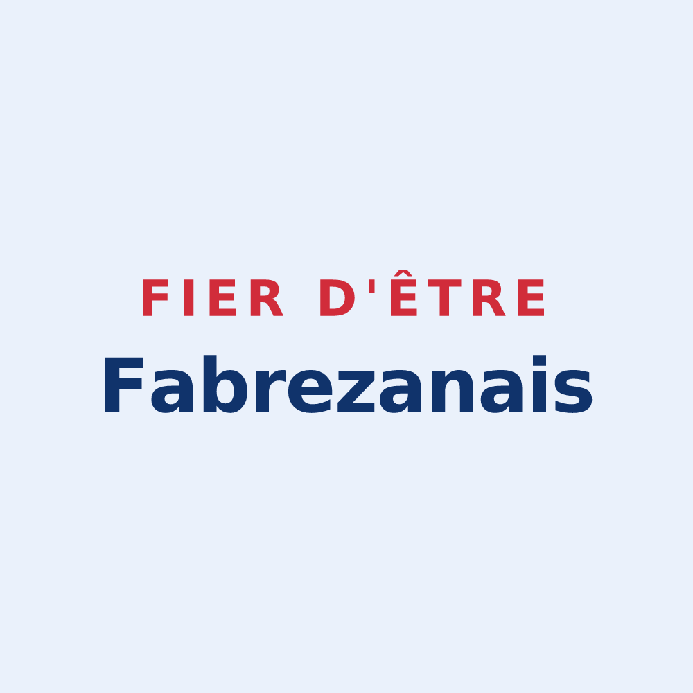 Sticker « Fier d'être Fabrezanais » — design pour Fabrezan