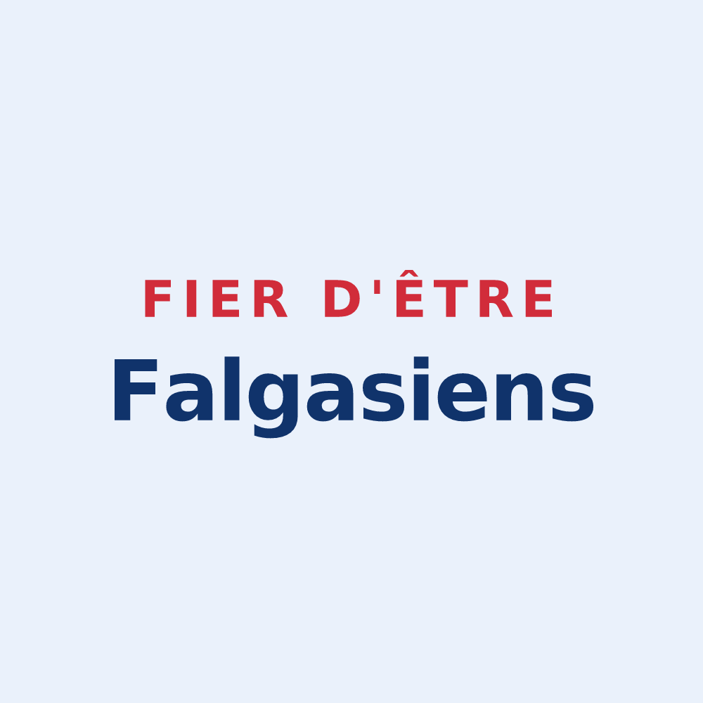 Sticker « Fier d'être Falgasiens » — design pour Falga
