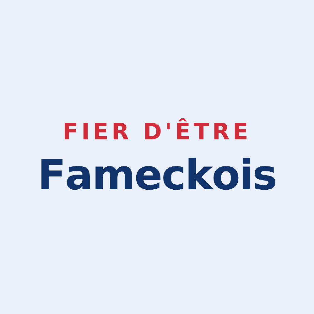 Sticker « Fier d'être Fameckois » — design pour Fameck